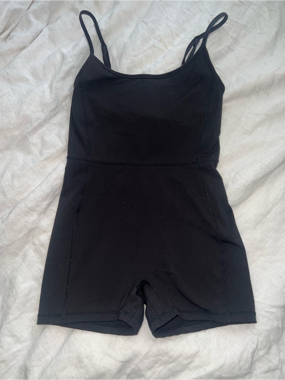 PacSun Black Fitted Sleeveless Romper
